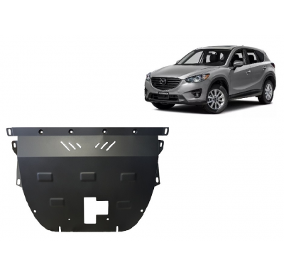 Cubre carter de Acero para Mazda CX5 Año: 2011 - 2025 Grosor: "2"mm Todas las motorizaciones