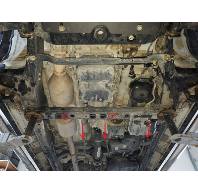 Protección Del Caja De Cambios Toyota Hilux Revo 2016-2018 Acero 3mm