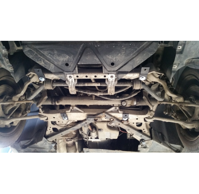 Cubre carter de Acero para BMW Serie 3 E90/91/92 Año: 2004 - 2011 Grosor: "2"mm E90; E91; E92