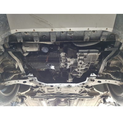 Cubre carter de Acero para Ford Kuga Año: 2013 - 2019 Grosor: "2"mm Todas las motorizaciones