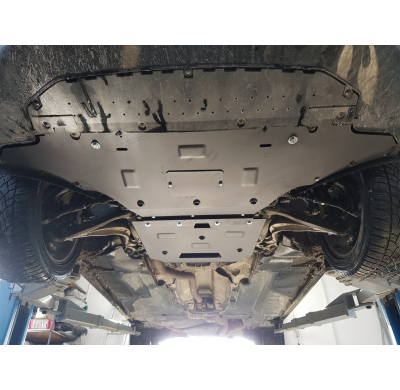 Cubre carter de Acero para Audi A4 B8, diésel Año: 2008 - 2015 Grosor: "2"mm 2.0TFSI, 2.0Tdi, quatro, 2.7TDI manual y automático