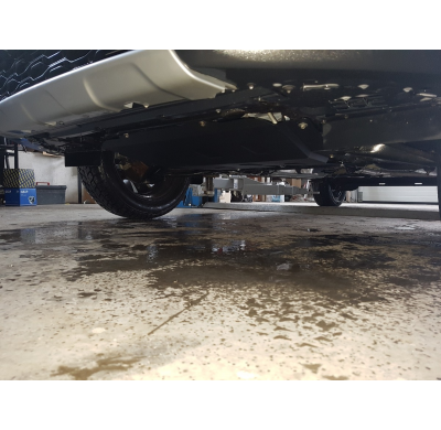 Cubre carter de Acero para Dacia Lodgy Año: 2012 - 2025 Grosor: "2"mm Todas las motorizaciones