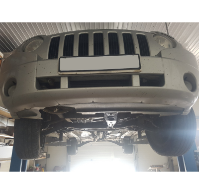 Cubre carter de Acero para Jeep Compass Año: 2006 - 2016 Grosor: "2"mm Todas las motorizaciones