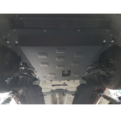 Cubre carter de Acero para Ford Focus 4 Año: 2018 - 2025 Grosor: "2"mm Todas las motorizaciones