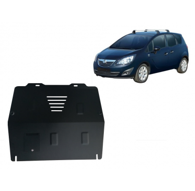 Cubre carter de Acero para Opel Meriva B Año: 2010 - 2017 Grosor: "2"mm Todas las motorizaciones