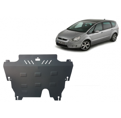 Cubre carter de Acero para Ford S-Max Año: 2006 - 2015 Grosor: "2"mm Todas las motorizaciones