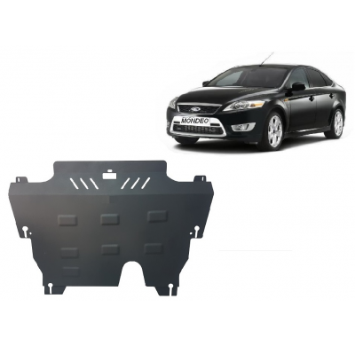 Cubre carter de Acero para Ford Mondeo 4 Año: 2006 - 2012 Grosor: "2"mm Todas las motorizaciones