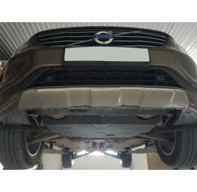 Cubre carter de Acero para el motor y caja de cambios del Volvo XC60 Año: 2009 - 2017 Grosor: "2"mm Todas las motorizaciones