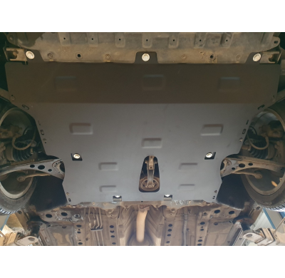 Cubre carter de Acero para Opel Astra K Año: 2015 - 2022 Grosor: "2"mm Todas las motorizaciones