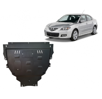 Cubre carter de Acero para Mazda 3 Año: 2003 - 2009 Grosor: "2"mm Todas las motorizaciones