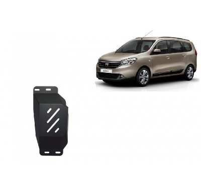Cubre carter de Acero para el sistema Stop&Go, EGR Dacia Lodgy Año: 2012 - 2025 Grosor: "1.5"mm Todas las motorizaciones