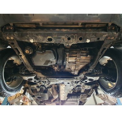 Cubre carter de Acero para Toyota RAV 4 diésel Año: 2006 - 2013 Grosor: "2"mm diesel