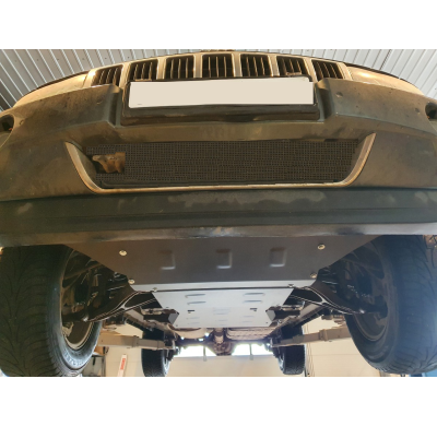 Protector de Acero para caja de cambios del Jeep Grand Cherokee Año: 2005 - 2010 Grosor: "2"mm Todas las motorizaciones