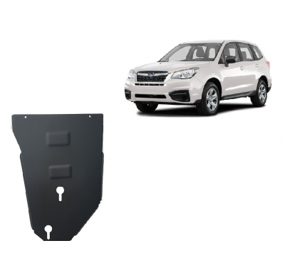 Protector de Acero para caja de cambios manual Subaru Forester 4 Año: 2014 - 2018 Grosor: "2"mm Todas las motorizaciones manual