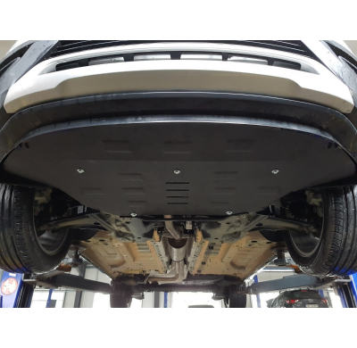 Cubre carter de Acero para Citroën C3 Aircross Año: 2017 - 2025 Grosor: "2"mm Todas las motorizaciones