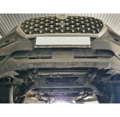 Cubre carter de Acero para Ssangyong Musso Grand Año: 2018 - 2025 Grosor: "2"mm Todas las motorizaciones