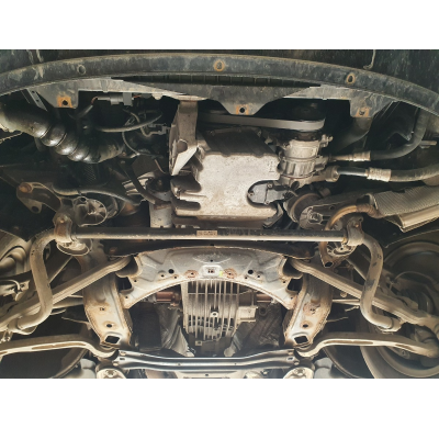 Cubre carter de Acero para Audi A6 Año: 2004 - 2011 Grosor: "2"mm Faro lateral