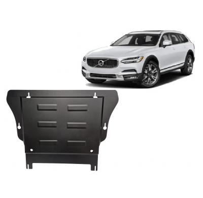Cubre carter de Acero para Volvo V90 Cross Country Año: 2016 - 2025 Grosor: "2"mm Todas las motorizaciones