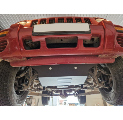 Cubre carter de Acero para Jeep Cherokee - KJ Año: 2001 - 2008 Grosor: "2.5"mm Todas las motorizaciones