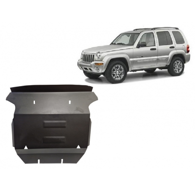 Cubre carter de Acero para Jeep Cherokee - KJ Año: 2001 - 2008 Grosor: "2.5"mm Todas las motorizaciones