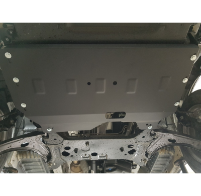 Cubre carter de Acero para el motor y caja de cambios del Ford Transit Custom Año: 2013 - 2019 Grosor: "2"mm 2.0, 2.2 TD