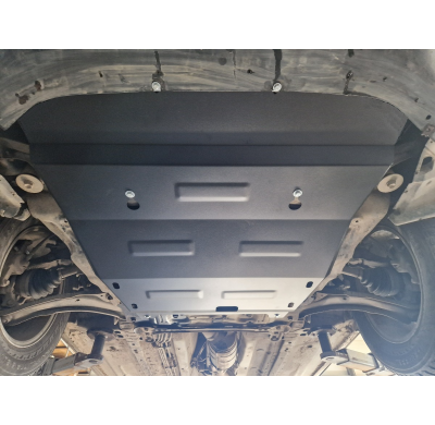 Cubre carter de Acero para Nissan Qashqai J10 Año: 2006 - 2013 Grosor: "2"mm Todas las motorizaciones