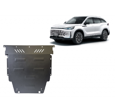 Cubre carter de Acero para Baic Beijing X75 Año: 2023 - 2025 Grosor: "2"mm Todas las motorizaciones