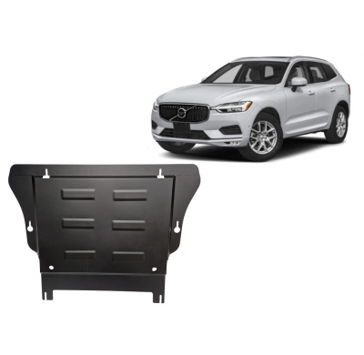Cubre carter de Acero para Volvo XC60 Año: 2017 - 2025 Grosor: "2"mm Todas las motorizaciones