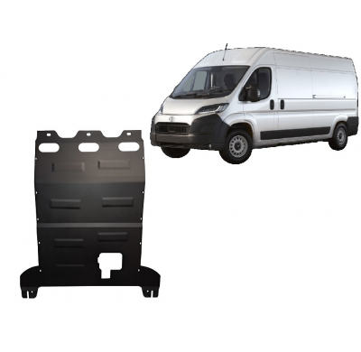 Cubre carter de Acero para Toyota Proace Max Año: 2024 - 2025 Grosor: "2.5"mm Todas las motorizaciones