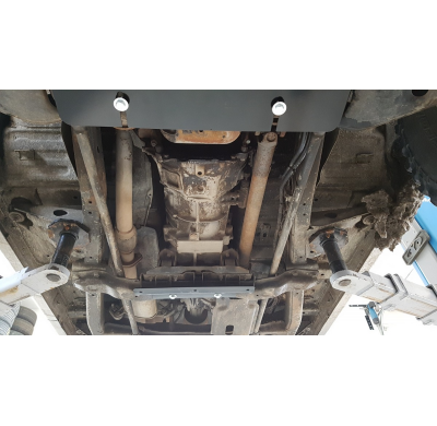 Protector de Acero para caja de cambios y el diferencial del Nissan Pathfinder Año: 2005 - 2015 Grosor: "3"mm Todas las motoriza