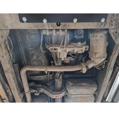 Protector de Acero para caja de cambios del Nissan Navara D40 Año: 2005 - 2015 Grosor: "3"mm Todas las motorizaciones