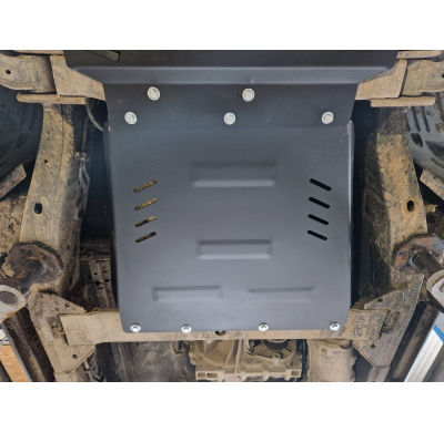 Protector de Acero para caja de cambios del Nissan Navara D40 Año: 2005 - 2015 Grosor: "3"mm Todas las motorizaciones