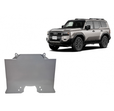 Cubre carter de Aluminio para Toyota Land Cruiser 250 Año: 2024 - 2025 Grosor: "4"mm Toate