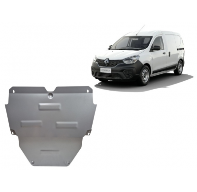 Cubre carter de Aluminio para Renault Kangoo Año: 2021 - 2025 Grosor: "3"mm Todas las motorizaciones