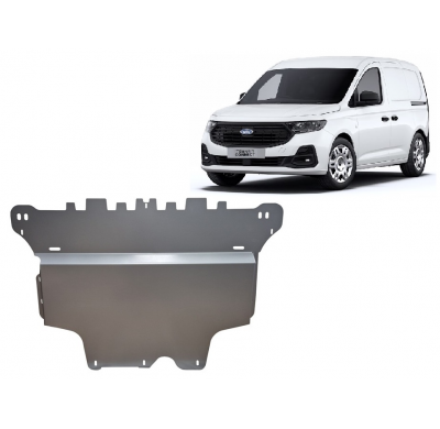 Cubre carter de Aluminio para Ford Transit Connect Año: 2024 - 2025 Grosor: "3"mm Todas las motorizaciones