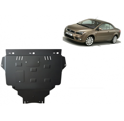 Cubre carter de Acero para Ford Focus 2 Año: 2004 - 2010 Grosor: "2"mm Todas las motorizaciones