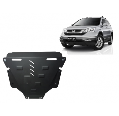 Cubre carter de Acero para Honda CR-V Gen 3 Año: 2007 - 2012 Grosor: "2,5"mm Todas las motorizaciones