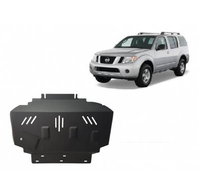 Cubre carter de Acero para Nissan Pathfinder Año: 2005 - 2015 Grosor: "3"mm Todas las motorizaciones
