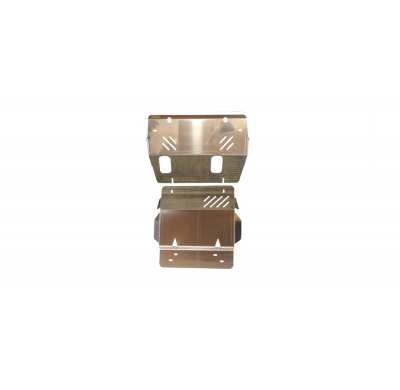 Cubre carter de Aluminio para Toyota Land Cruiser 150 Año: 2009 - 2023 Grosor: "4"mm Todas las motorizaciones