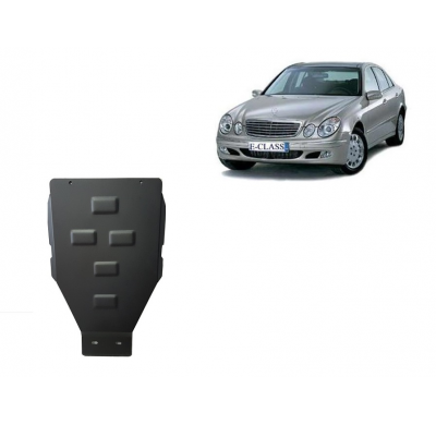 Protector de Acero para caja de cambios automática para Mercedes Clase E W211 Año: 2002 - 2008 Grosor: "2"mm Todas las motorizac