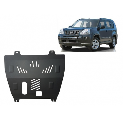 Cubre carter de Acero para Nissan X-Trail T31 Año: 2007 - 2013 Grosor: "2"mm Todas las motorizaciones