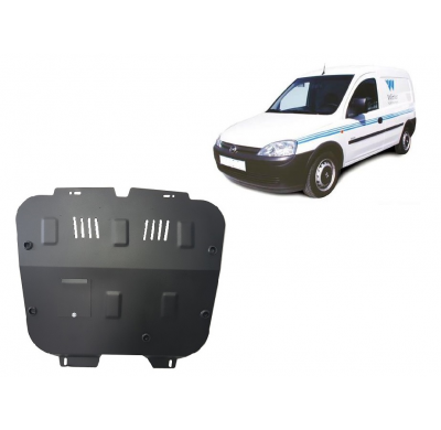 Cubre carter de Acero para Opel Combo C Año: 2000 - 2010 Grosor: "2"mm Todas las motorizaciones