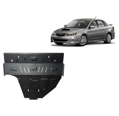 Cubre carter de Acero para Subaru Impreza gasolina Año: 2007 - 2016 Grosor: "2"mm Gasolina