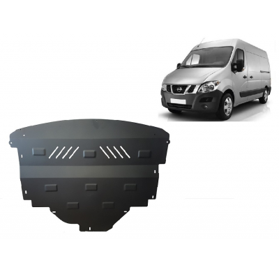 Cubre carter de Acero para Nissan NV400 Año: 2010 - 2021 Grosor: "2"mm Todas las motorizaciones
