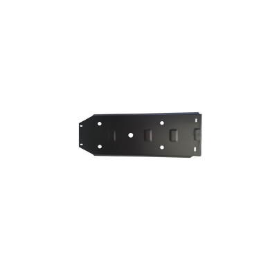 Cubre carter de Acero para el depósito de combustible del Mitsubishi L 200 Año: 2015 - 2025 Grosor: "2"mm Todas las motorizacion