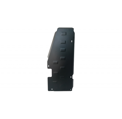 Cubre carter de Acero para el depósito de combustible del Nissan Navara D40 Año: 2005 - 2015 Grosor: "2.5"mm Todas las motorizac