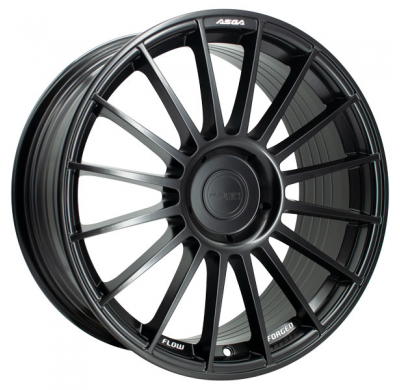 Llanta ASGA WHEELS MF08 8,0X18" 5X112 ET45 CB73,1 NEGRA | FLOW FORMING