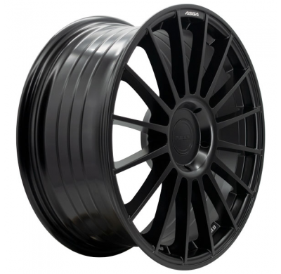 Llanta ASGA WHEELS MF08 8,0X18" 5X112 ET45 CB73,1 NEGRA | FLOW FORMING