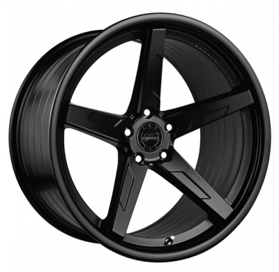 Llanta VERTINI WHEELS RFS1.7 10,0X20" BLANK ET35 CB73,1 NEGRO ARO INOX NEGRO