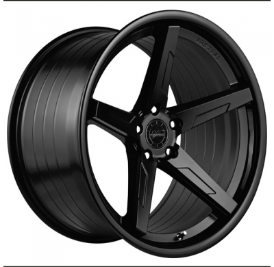 Llanta VERTINI WHEELS RFS1.7 9,0X20" BLANK ET35 CB73,1 NEGRO ARO INOX NEGRO